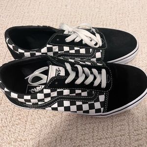 Checkered Vans